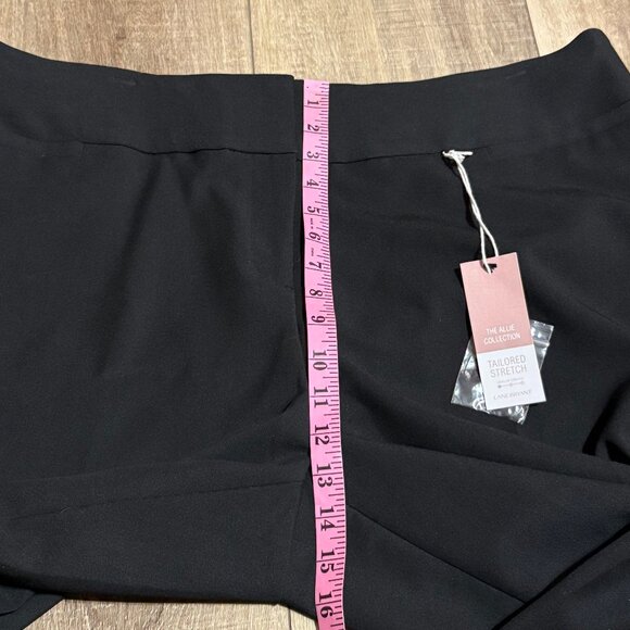NWT Lane Bryant The Allie Wide Leg Pants Size 18 Black - Picture 8 of 12